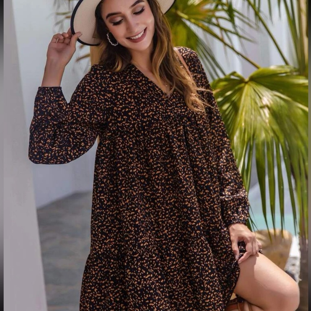 Shein smock dress